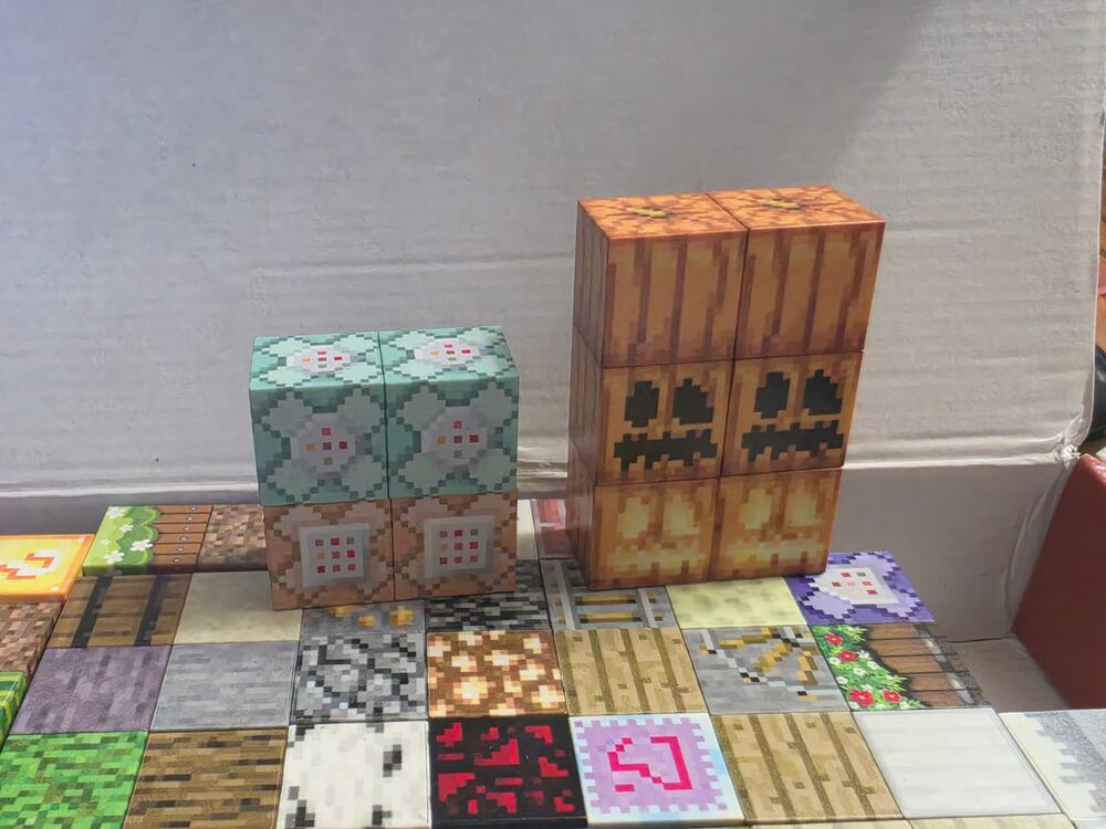 Module World Magnetic Cube 100pc Mining Pixel Toy